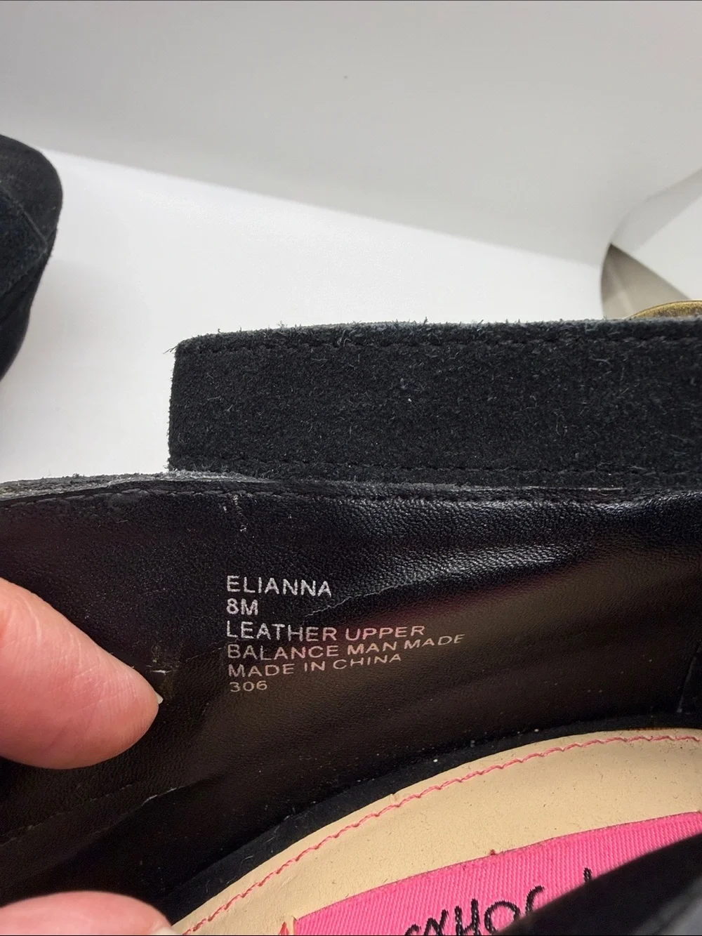 Betsey Johnson Black Suede Platform Peep Toe Shootie Heels Ankle Strap Sz 8